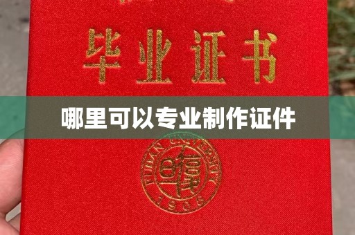吕梁哪里可以专业制作证件